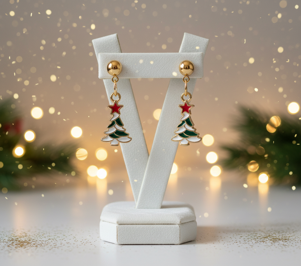 Christmas Tree Earrings