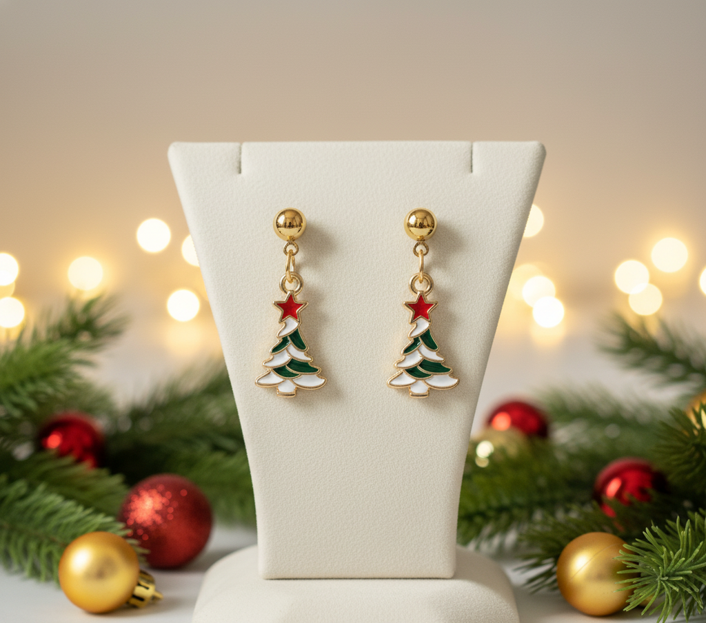 Christmas Tree Earrings